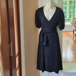 Suzanne Somers Wrap Midi Dress New with tag  M